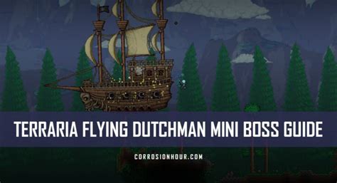 1% chance, so set up to farm! Terraria Flying Dutchman Mini-Boss Guide - Corrosion Hour