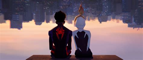 Spider Man Across The Spider Verse Miles Morales And Spider Gwen First Look