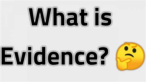 Types Of Evidence See The 8 Types Of Judicial Evidence Bscholarly