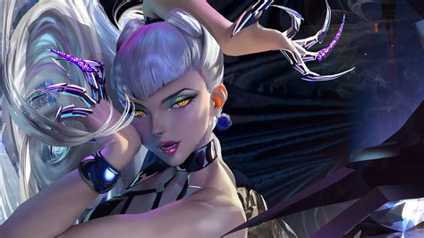 Evelynn Kda Villain Lol Video Game League Of Legends 4k Hd Wallpaper Rare Gallery