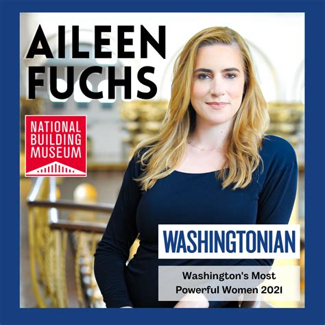 executive director aileen fuchs in washingtonian s “washington s most powerful women 2021” list