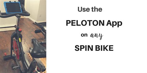 Download the peloton app using another apple device. How to get the Peloton Cycle Experience without the Price ...