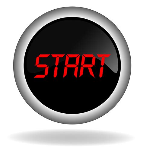 Start Button Icon Free Image On Pixabay