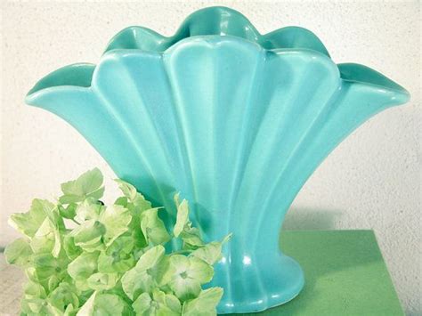 Vintage Turquoise Vase Etsy Turquoise Vase Vase Vintage Turquoise
