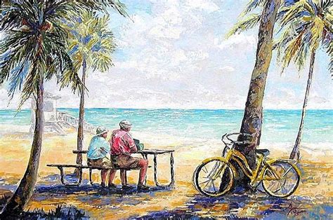 Beach Bike By Jan Lower Bike Art Beach Bike Painting