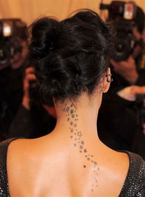 It is located at the very top in the center of your back. 55+ Attractive Back of Neck Tattoo Designs - For Creative ...