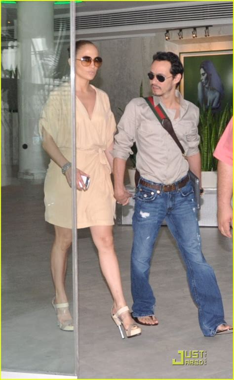 Jennifer Lopez Marc Anthony Puerto Rican Relaxing Photo