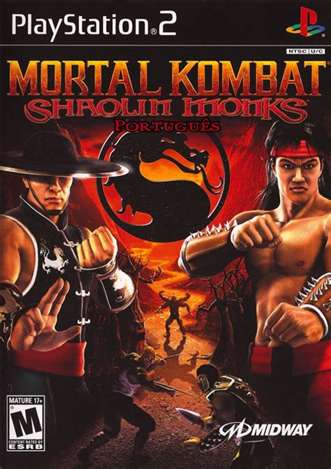 Ps2 Mortal Kombat Shaolin Monks V10 Retro Jogos