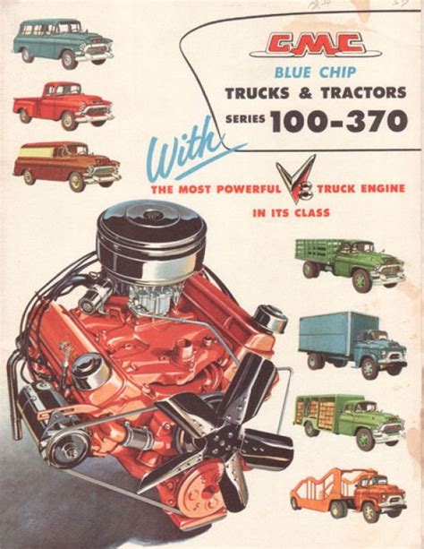 1957 Gmc 100 370 Truck Brochure