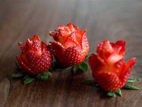 How To Make Strawberry Roses Strawberry Roses Chocolate Covered
