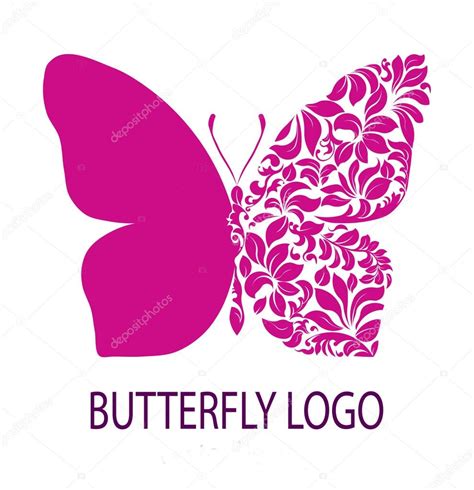 Purple Butterfly Logo — Stock Photo © Ambassador80 90958204