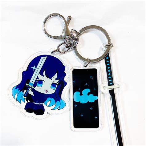 Demon Slayer - Chibi Muichiro Tokito Keychain | Keychain, Anime