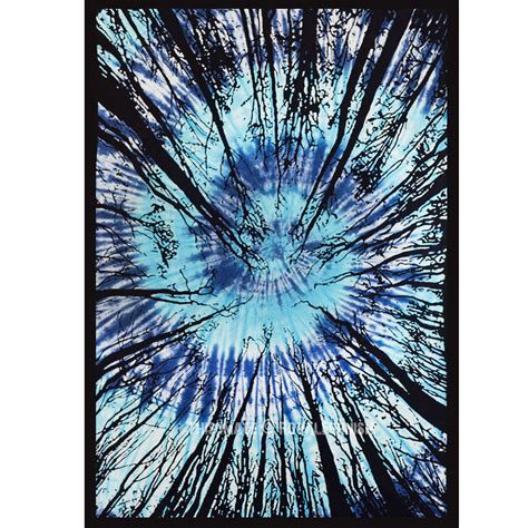 Free shipping on orders over $25 shipped by amazon. Turquoise & Purple Multi Locust Trees Tie Dye Tapestry - RoyalFurnish.com