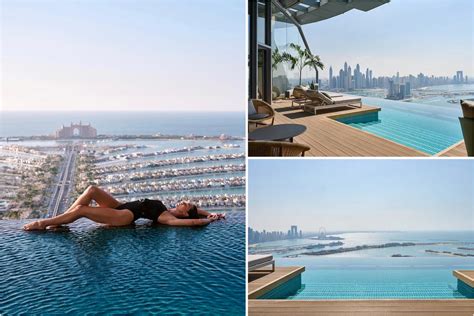The Worlds Highest Infinity Pool Has Opened In Dubai Perched On The