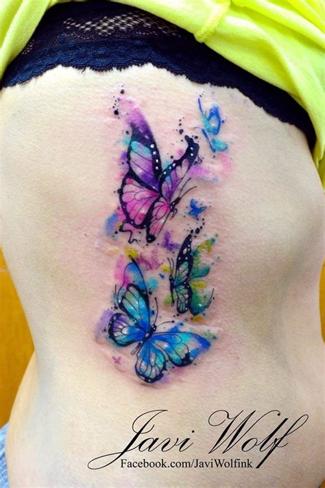 Watercolor Butterfly Tattoo Tattoomagz Handpicked Worlds Greatest