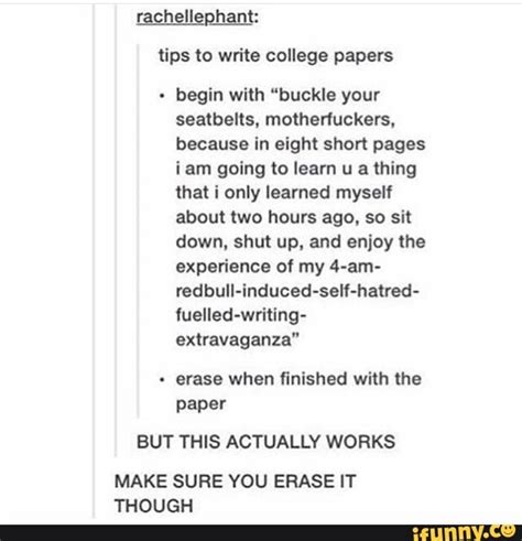 How To Write A Funny Essay For College Ainslie Hand