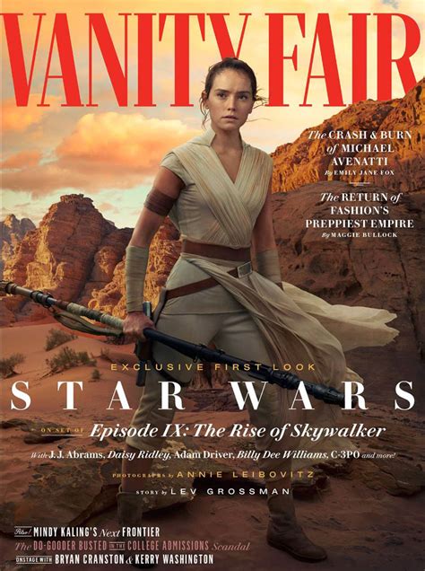 Vanity Fair Gives Exclusive First Look At Star Wars Rise Of Skywalker