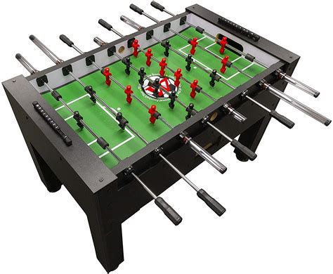 Mini foosball tables are portable and compact and therefore are able to sit neatly on almost any flat therefore, we believe it's possible to get a decent mini foosball table for well under the $100 price tag. Warrior Foosball Table Model 2020 - Foosball Table Reviews
