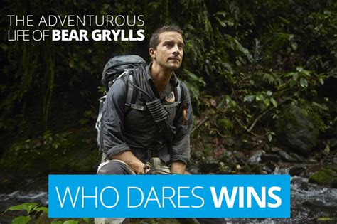They need to find shelter and water, and make fire, or their time on the island will be over. Who dares wins - The adventurous life of Bear Grylls - The ...