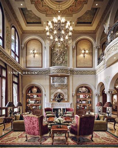 Luxury Mansion Interior Dubai Behance Taher Instagram