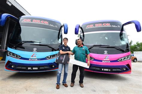 Transnasional express offers bus service from singapore to kuala terengganu. Scania Malaysia Delivers 18 Buses To Express & Tour Bus ...