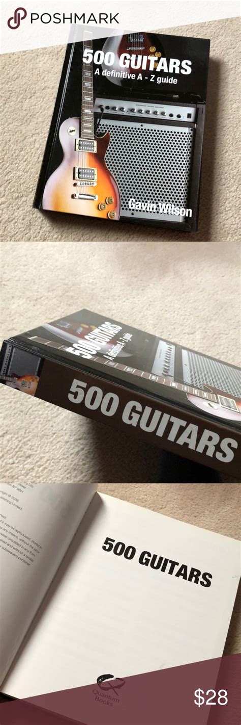 Coffee Table Guitar Book 🎸 500 Guitars For The Guitar Lover In Your Life Great For A Coffee