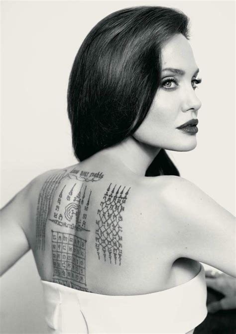 Pin By Aleksandra Olech On Classy Angelina Jolie Tattoo Angelina