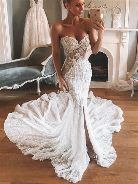 White Lace Wedding Dresses