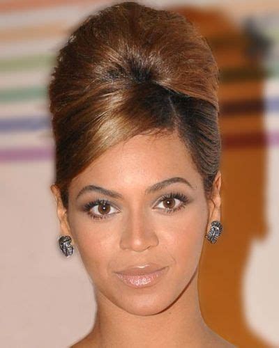 Bee Hive Beyonce Hair Updo 1960s Hair Bouffant Hair 1950s Hairstyles