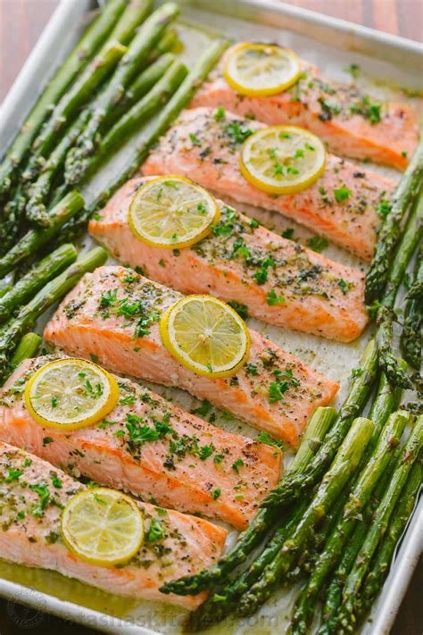Pour over salmon then fold up foil. Recipe: Yummy Baked salmon with asparagus - Easy Food ...