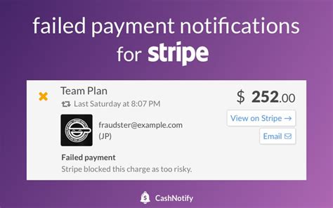If you are having trouble linking your bank account to your cash app: Failed payment notifications for Stripe — CashNotify