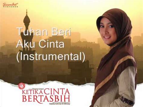 Untuk melihat detail lagu doctor cinta klik salah satu judul yang cocok, kemudian untuk link download doctor cinta ada di halaman berikutnya. Tuhan Beri Aku Cinta (Instrumental) - YouTube