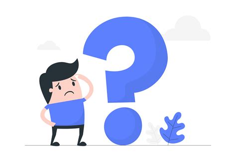 cartoon person with question mark