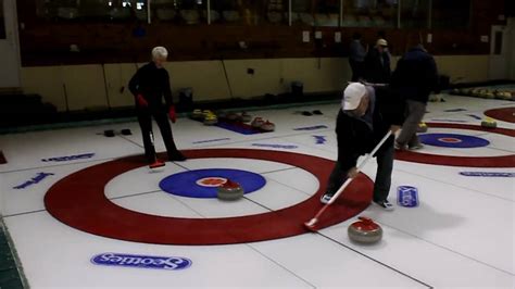 Stick Curling Bonspiel In Montague Youtube
