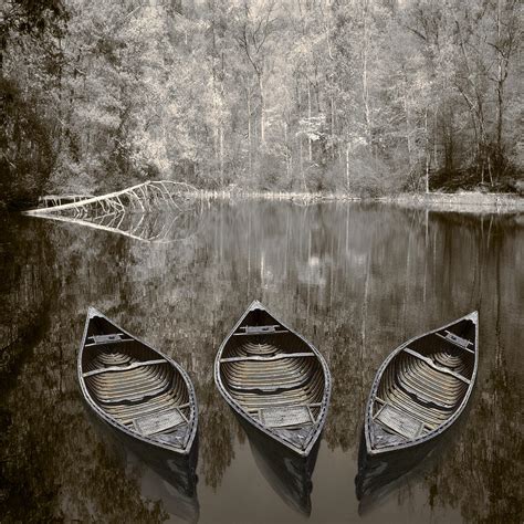 Three Old Canoes Photograph By Debra And Dave Vanderlaan Fine Art America