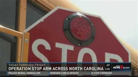 Ncshp Cracking Down On School Bus Stop Arm Violators