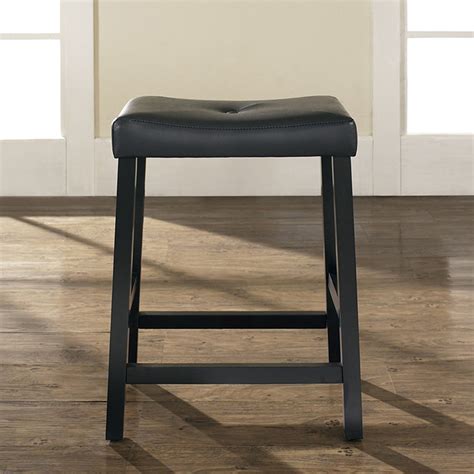 This saddle stool has an adjustable height range of 21.6 to 29.5, which is 4 inches higher than a typical stool. Upholstered Saddle Seat Bar Stool with 24 Inch Seat Height ...