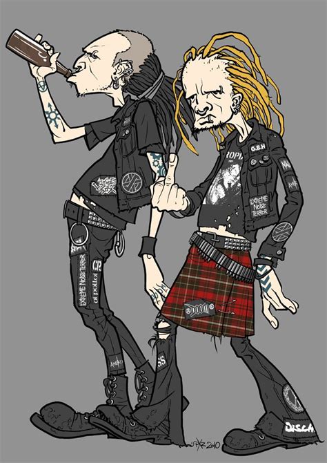 Crust Punks By Straightedge Punk Character Character Design Arte
