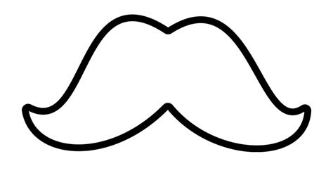 Free Mustache Clipart Black And White Download Free Mustache Clipart