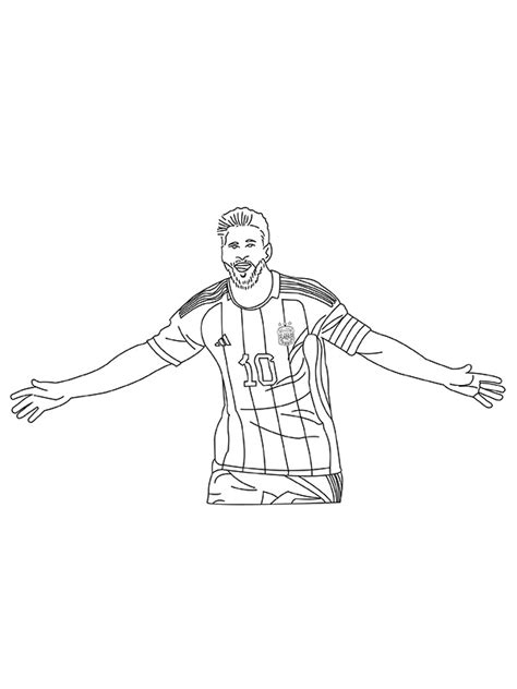 Lionel Messi Image 9 Coloring Pages Lionel Messi Coloring Pages Porn