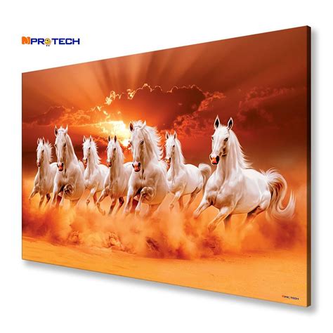 Wallpaper Sunrise Full Hd Lucky Seven Horses Bmp Flow