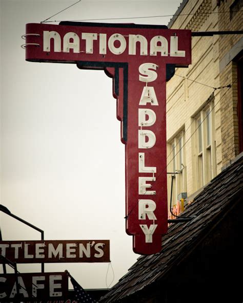 Oklahoma City Photography Neon Sign Stockyards Downtown Etsy