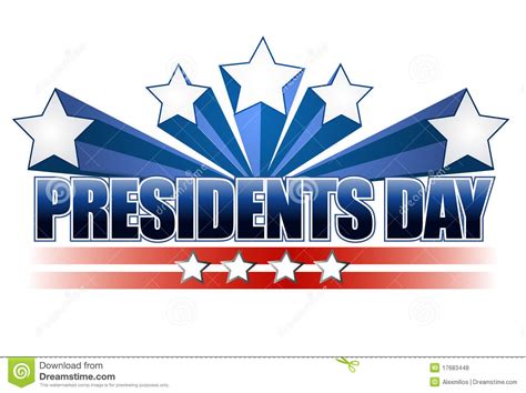 This day is celebrated on the third monday in february. Presidents day stock vector. Image of headline, silver ...
