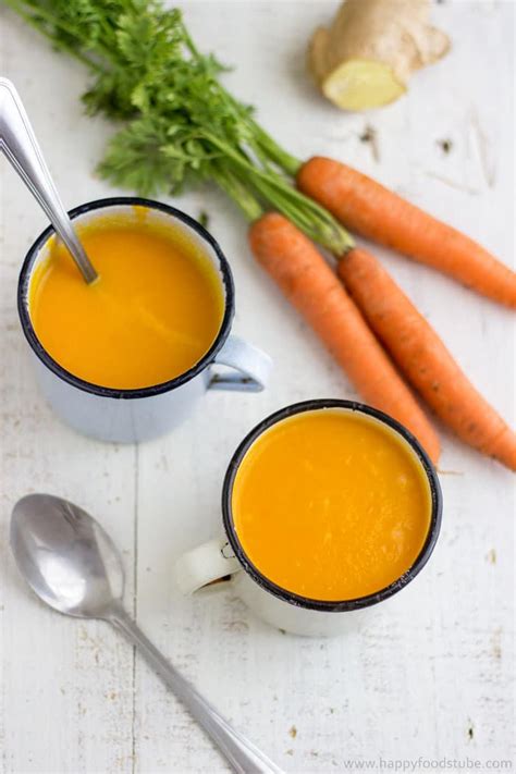 Healthy Carrot Soup Recipe Happy Foods Tube