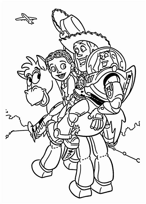 Jessie Toy Story Coloring Pages Best Coloring Pages For Kids