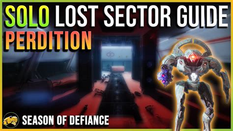 Perdition Master Legend Solo Lost Sector Guide Defiance Apr