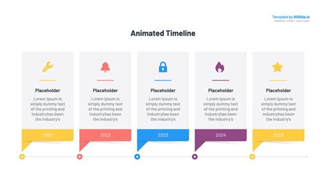 Personal Timeline Template For Powerpoint Ppt Free Download