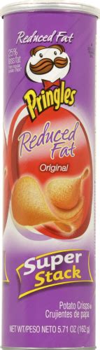 Pringles Reduced Fat Original Potato Crisps 571 Oz Frys Food Stores