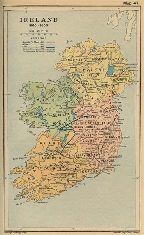 For example, comparing an old map of a region with a more recent one, you will see how green portions of the map area have been replaced by the darker. Map of Ireland 1660-1800 | Map, Ireland, Vintage world maps