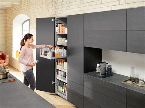 Maybe you would like to learn more about one of these? Space-saving cabinet solutions by Blum - Completehome